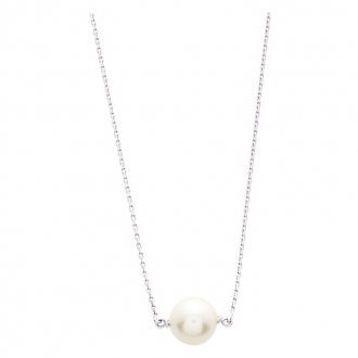 Collier Chaine Perle de Culture OR 375/000 blanc 393017.P1