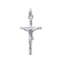 Pendentif croix et christ relief en argent 925/000 748583