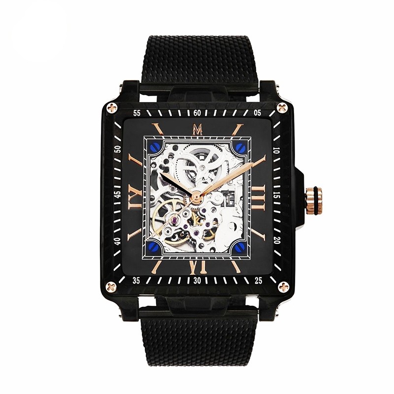 Montre MONTIGNAC Automatic Milanais Noir