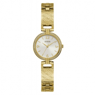 MONTRE GUESS EN ACIER DORE COLLECTION MINI LUXE