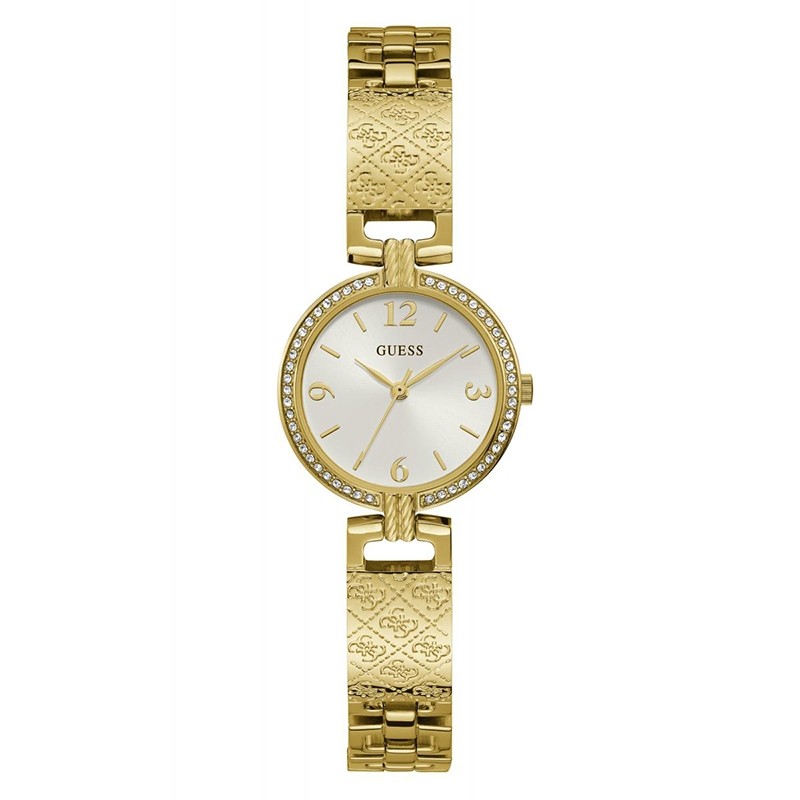 MONTRE GUESS EN ACIER DORE COLLECTION MINI LUXE