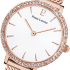 Montre acier milanais doré rose Pierre Lannier 