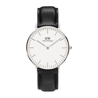 Montre Homme cuir marron Daniel Wellington