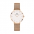 Montre Femme Daniel Wellington en acier doré rose