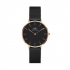 Montre Homme acier noir Daniel Wellington