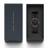 Montre Homme acier noir Daniel Wellington