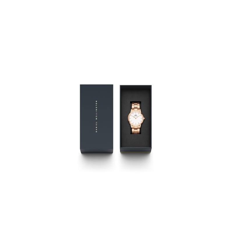 montre femme acier argenté Daniel Wellington