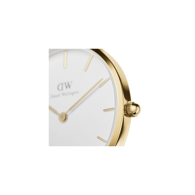 Montre Femme Daniel Wellington en acier doré 