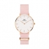 Montre Femme Daniel Wellington en acier doré rose