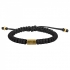 bracelet Phebus homme acier noir et doré