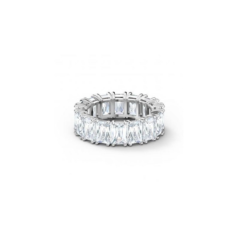 bague Vittore Wide swarovski argenté