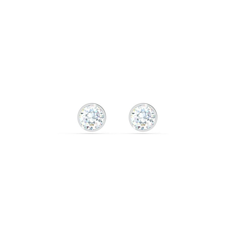 Boucles d'oreilles Swarovski Tennis métal rhodié 