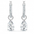 Boucles d'oreilles Attract swarovski argenté