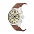 Montre Homme Timberland Ashmont cuir marron et beige clair