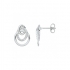 boucles d'oreilles argent femme Phebus 