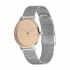 Montre Femme Lacoste MOON milanaise argentée et rosé