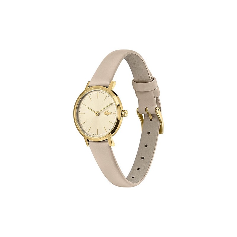 Montre Femme Lacoste mini MOON cuir rose