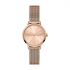 Montre Femme Lacoste Mini MOON milanaise dorée rose