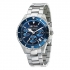 Montre Sector Homme bracelet argenté et bleu