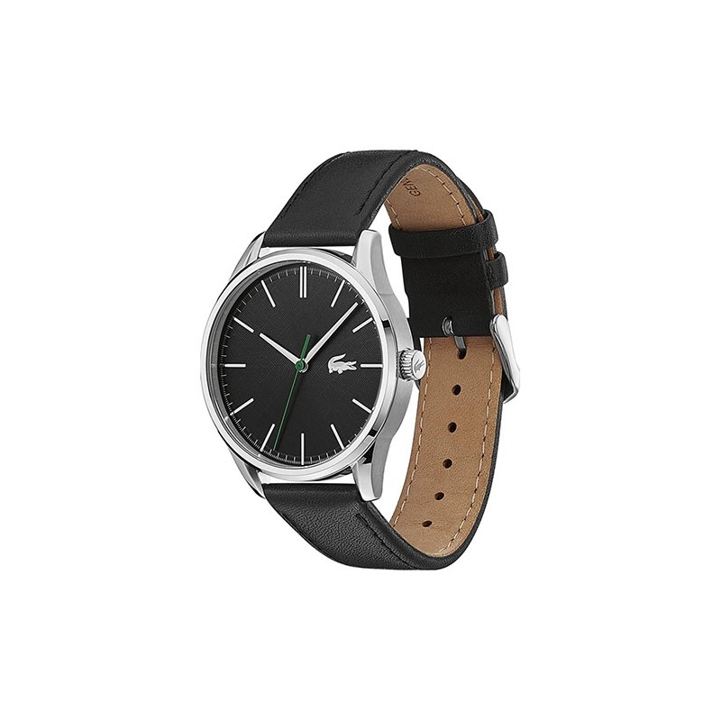 Montre Homme Lacoste Vienna en cuir noir