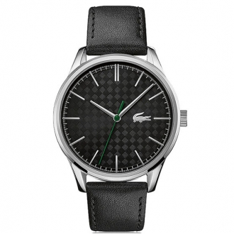 Montre Homme Lacoste Vienna en cuir noir