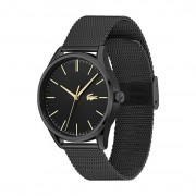 Montre Homme Lacoste Vienna maille milanaise noire