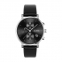 montre-homme-boss-bracelet-cuir-et-cadran-noir