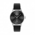 Montre homme boss bracelet cuir et cadran noir