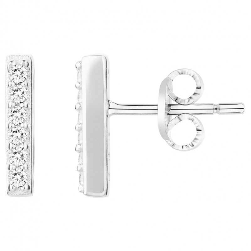 boucles d'oreilles argent femme Phebus 