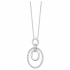 Collier femme Phebus argent 925/000 pendantif cercle