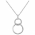 Collier femme Phebus argent 925/000 pendantif cercle