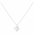 Collier femme Phebus argent 925/000 pendantif coeur