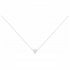 Collier femme Phebus argent 925/000 pendantif triangle