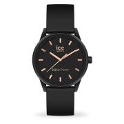 Montre Solar Power Black rose-Gold Ice-Watch Small Montre Solar Power Black rose-Gold Ice-Watch Small