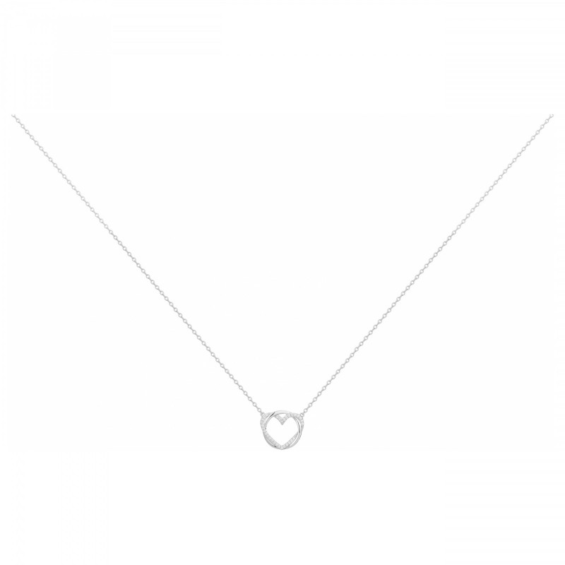 Collier femme Phebus argent 925/000 pendantif coeur