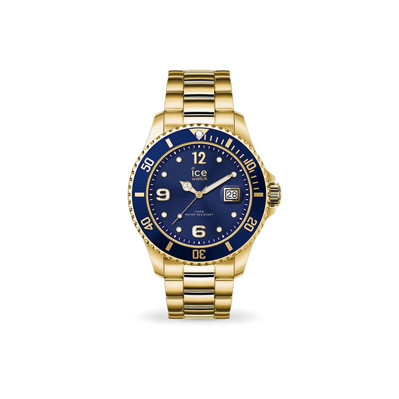 Montre Ice-Watch ICE STEEL gold blue médium