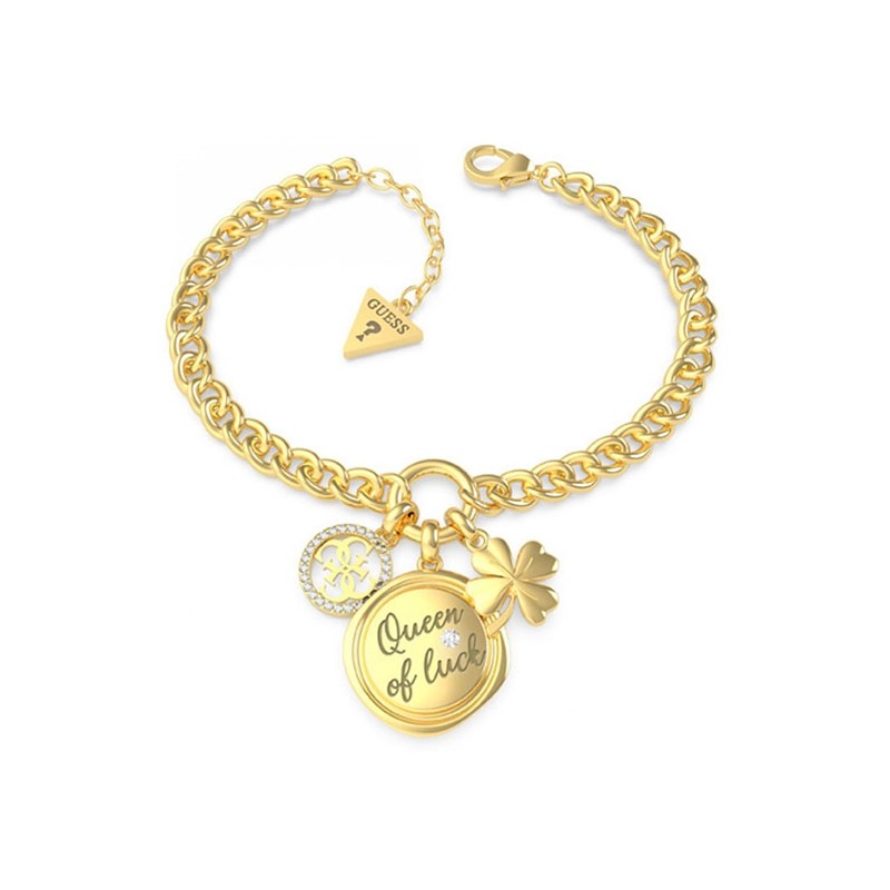 Bracelet doré avec pendentifs  de la marque Guess