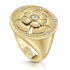 Bague Guess motif fleur