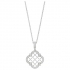 Collier argent Charles Garnier motif cercle 