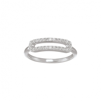 Bague argent Charles Garnier