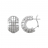 Boucles d'oreilles créoles en argent CHARLES GARNIER