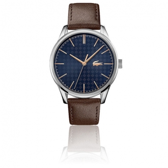 Montre Homme Lacoste Vienna en cuir marron