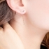 Boucles d'oreilles "essentielle" plaqué or marque la garçonne