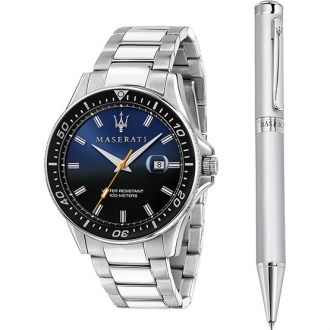 Coffret Maserati Homme montre et stylo