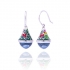 Boucles d'oreilles Una Storia Jungle argent 925/000 