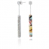 Boucles d'oreilles Una Storia Indie argent 925/000 