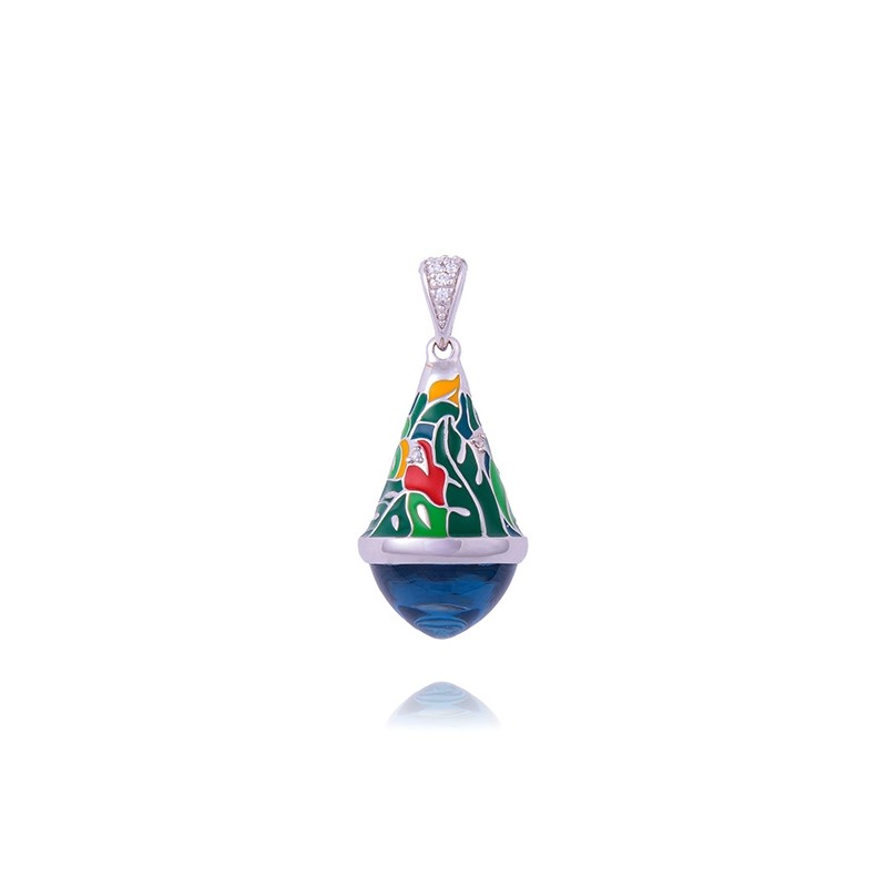 Pendentif Una Storia Jungle argent 925/000