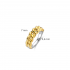 BAGUE EN ARGENT 925/000 RHODIE DORE