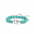 Bracelet argent perle turquoise