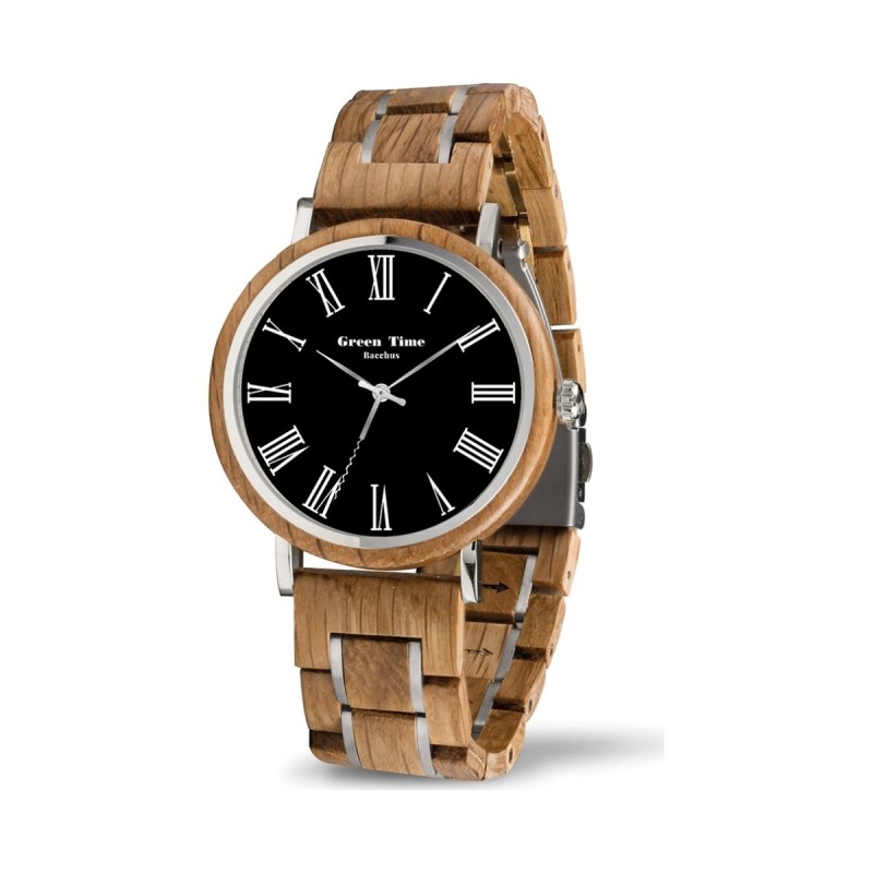 MONTRE GREEN TIME EN BOIS 